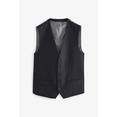 Gilet de costume slim à chevrons en tissu anglais NEXT