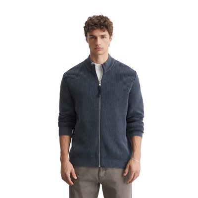 Cardigan zippé regular en pur coton bio MARC O’POLO DENIM