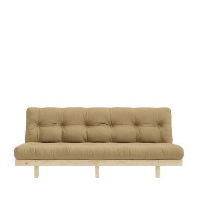 Canapé convertible en bois naturel et tissu- LEAN KARUP DESIGN
