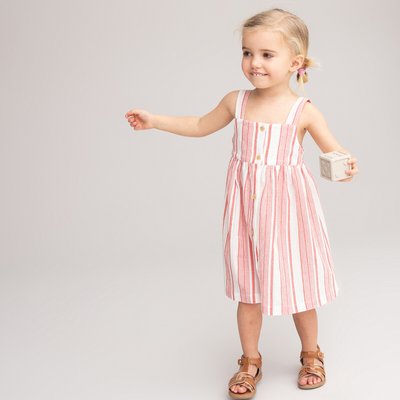 Robe rayée à bretelles LA REDOUTE COLLECTIONS