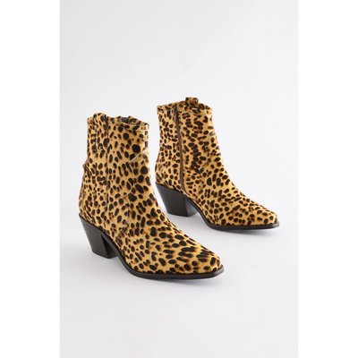 Bottines western talon large NEXT