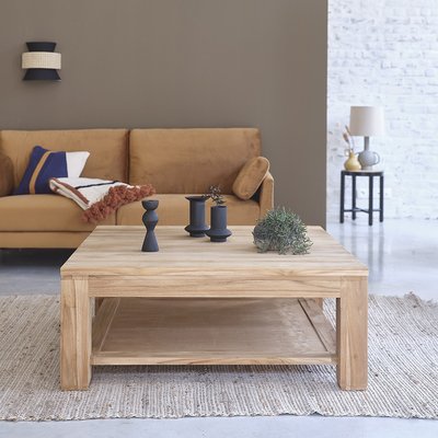 Table basse en teck massif BOSTON BERAH GETAH