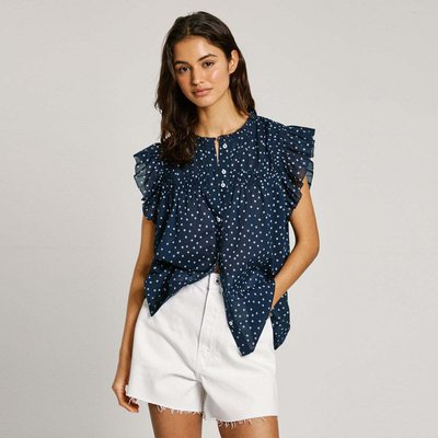 Blouse Imprimée À Manches Papillon PEPE JEANS