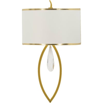 Applique en fer abat-jour en tissu GLAM RECOLLECTION