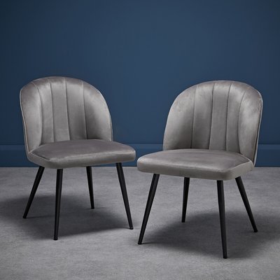 Velvet Dining Chairs (Set of 2) SO'HOME