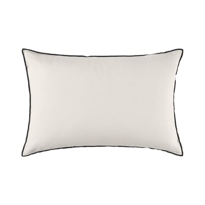 Housse de coussin en 100% lin lavé légèrement froissé  CARLINA MADURA