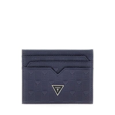 Porte-Cartes De Crédit Torino Cuir Véritable GUESS
