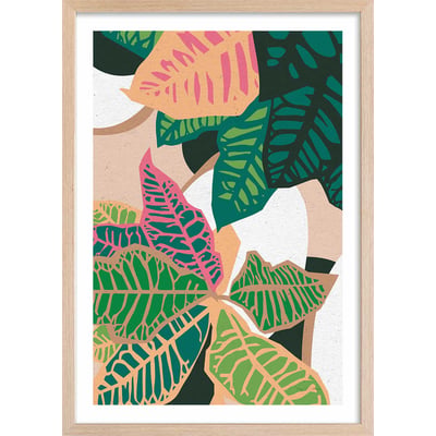 Poster colorful plants HEXOA