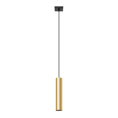Suspension Acier Éclat Doré GU10 1 Lagos EDEN