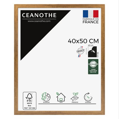 Cadre Photo 40x50 Cm Résine Recyclée PRECIOUS CEANOTHE