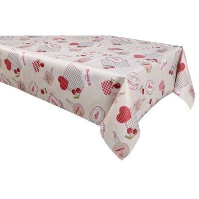 Nappe en toile cirée rectangulaire Campagne TOILINUX