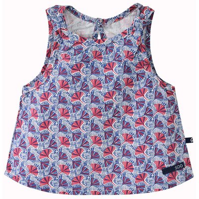 Blouse imprimee hibiscus SUCRE D'ORGE