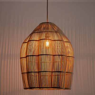 Suspension en rotin Ø50 cm, Dankia LA REDOUTE INTERIEURS