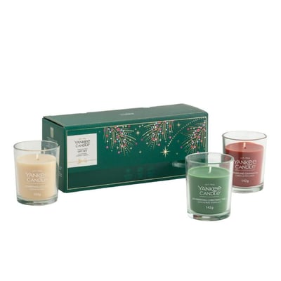 Coffret cadeau trio intemporel 3 bougies YANKEE CANDLE