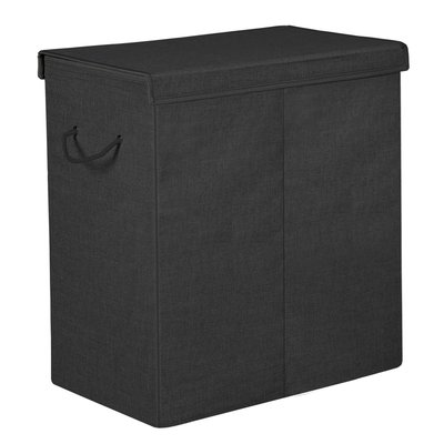 Panier à linge noir - L60 cm CALICOSY