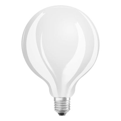 Ampoule Led À Filament Globe En Verre Dépoli 17w=150 Blanc Chaud E27 OSRAM