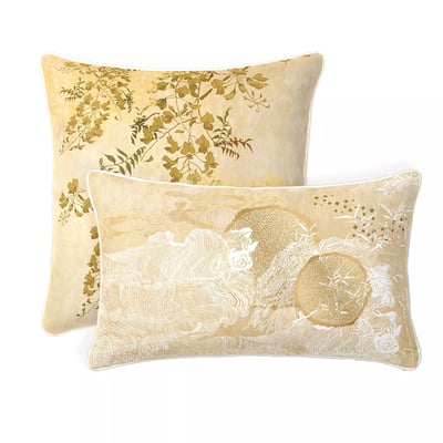 Taie d'oreiller satin de coton SOLEIL D'OR GARNIER THIEBAUT