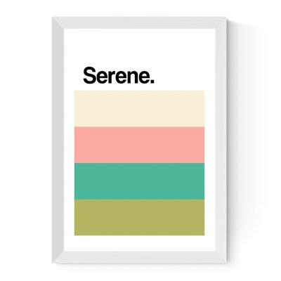Serene by Frances Collette Print EAST END PRINTS