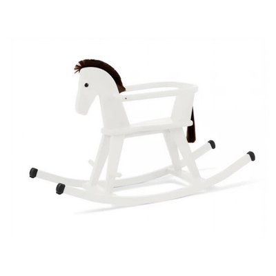 Geuther Cheval a bascule  HALLA Arceau de protection amovible Couleur BLanc GEUTHER
