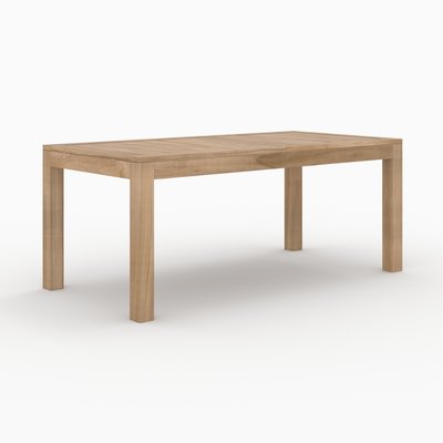 Table de jardin extensible 180/240cm en teck - NIDO RENDEZ-VOUS DÉCO