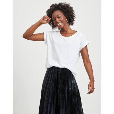 Organic Cotton Blend T-Shirt VILA