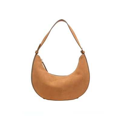 Sac à bandoulière petit format en cuir velours doux MARC O'POLO