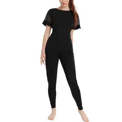 Pyjama pantalon top manches courtes Smooth LISCA