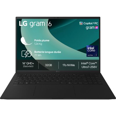 Ordinateur portable Gram  16Z90TL-G.AU88F Copilot+ LG