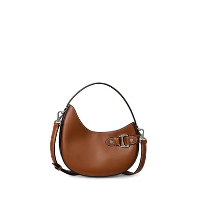 Sac en cuir porté épaule, à bandoulière, TASHA LAUREN RALPH LAUREN