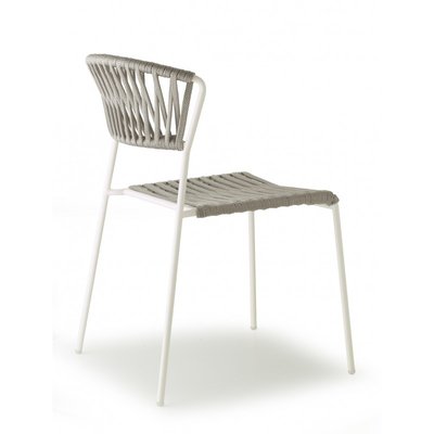 Lot de deux chaises indoor outdoor Filo cadre blanc SCAB DESIGN