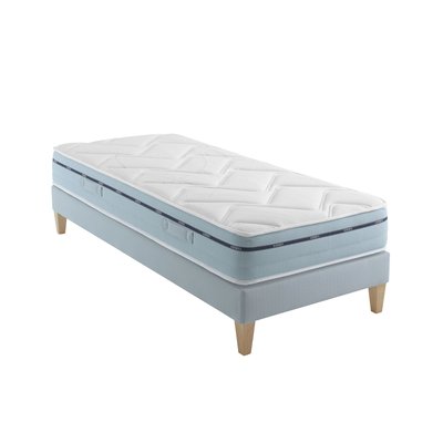 Ensemble matelas mémoire de forme, sommier et pieds Songe 500 SOMEO