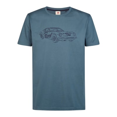 T-shirt manches courtes, col rond, PORSCHE PETROL INDUSTRIES