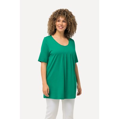 T-shirt en modal. Plis fantaisie ULLA POPKEN