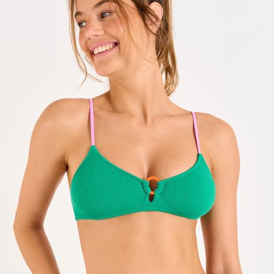 Haut de maillot brassière Majo - SCRUNCHYMIX BANANA MOON