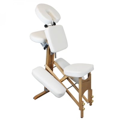 Chaise de massage en bois pliable avec sac de transport VIVEZEN