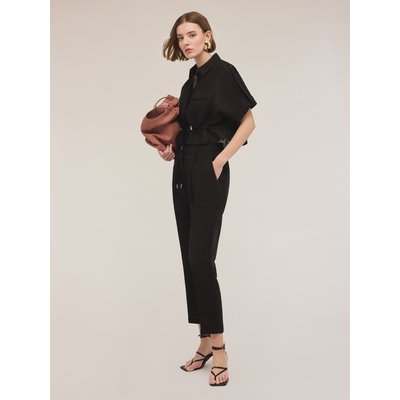 Pantalon REGULAR en toile mélangée de lin et viscose MOTIVI