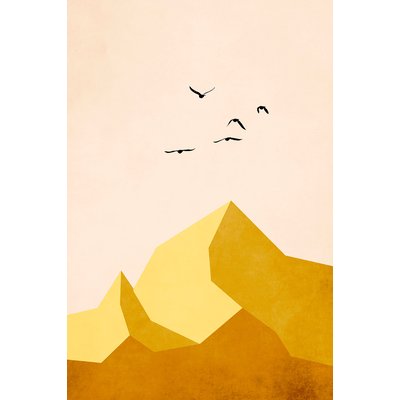 Tableau graphique Zugspitze Montagne HEXOA
