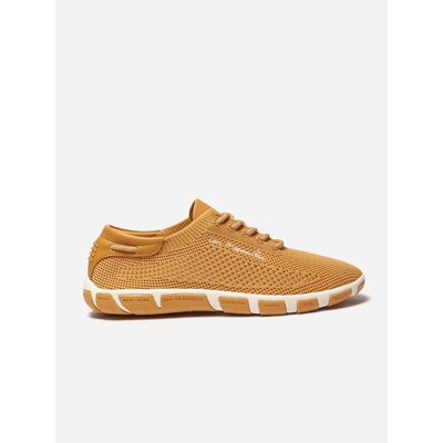 Basket toile jaune outlet