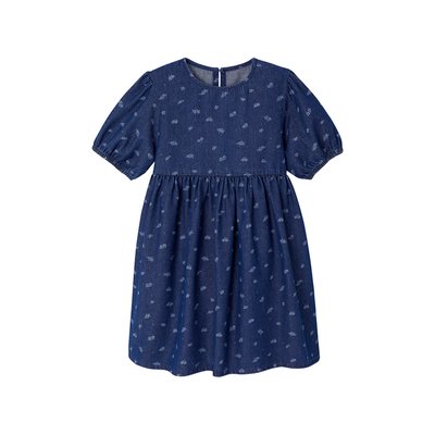 Robe manches ballon VERTBAUDET