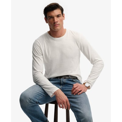 Haut à Manches Longues en Coton Lin SUPERDRY