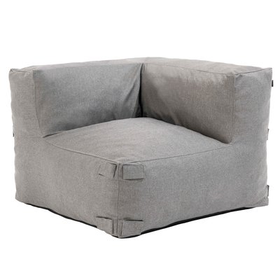 Fauteuil d'angle pour salon de jardin modulable, MIXI OVIALA