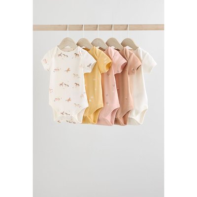 Bodies à manches courtes bébé, lot de 5 NEXT