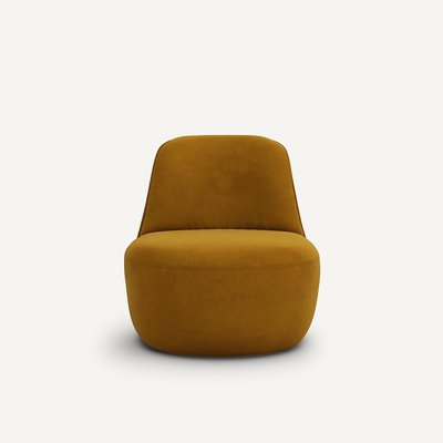 Fauteuil velours, Rosebury design E.Gallina AM.PM