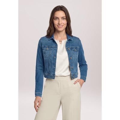 Veste en jean à effet délavé VERA MONT
