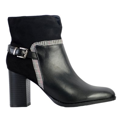 Bottines à Talon Cuir THE DIVINE FACTORY