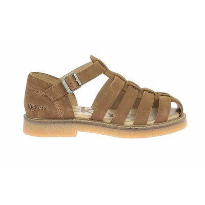Sandales style pêcheur cuir Kick Lergo KICKERS