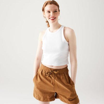 Crop top côtelé PROMOD
