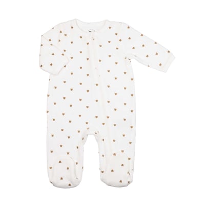 Pyjama bébé en coton - Tête d'ourson TROIS KILOS SEPT