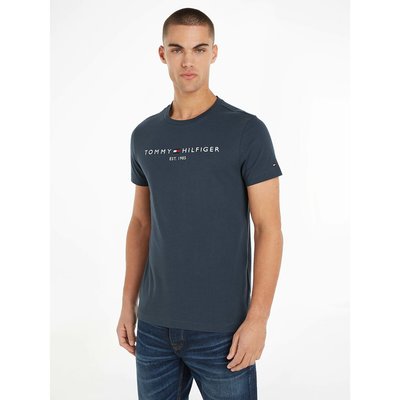 T-shirt maniche corte girocollo logo ricamato TOMMY HILFIGER
