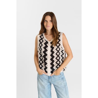 Gilet sans manches JOCELYN LE TEMPS DES CERISES